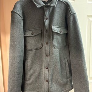 Peter Millar Charcoal Shirt Jacket